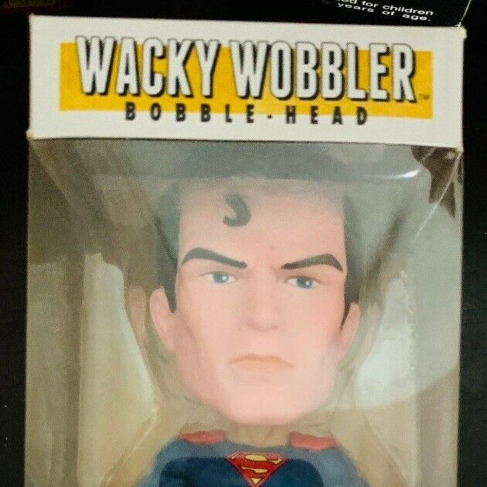 Funko Wacky Wobbler Superman Bobble Head DC Univer